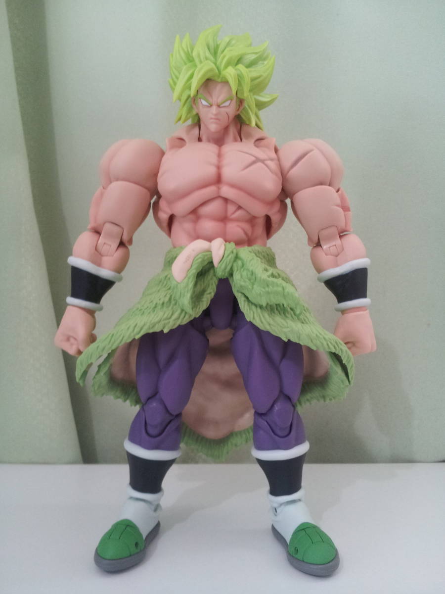 [中古品・欠品なし]S.H.フィギュアーツ ドラゴンボール スーパーサイヤ人ブロリーフルパワー_画像5