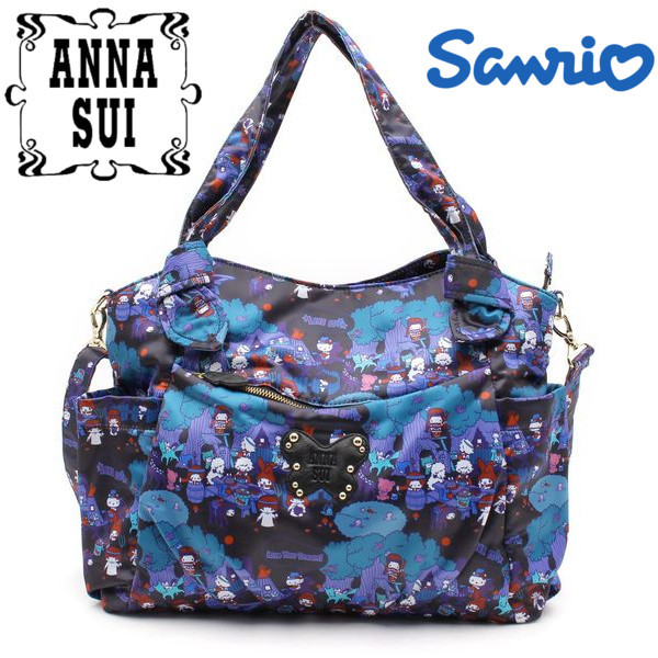 ANNA SUI（アナスイ）× サンリオ コラボ ショルダー トートバッグ 2way ハンドバッグ