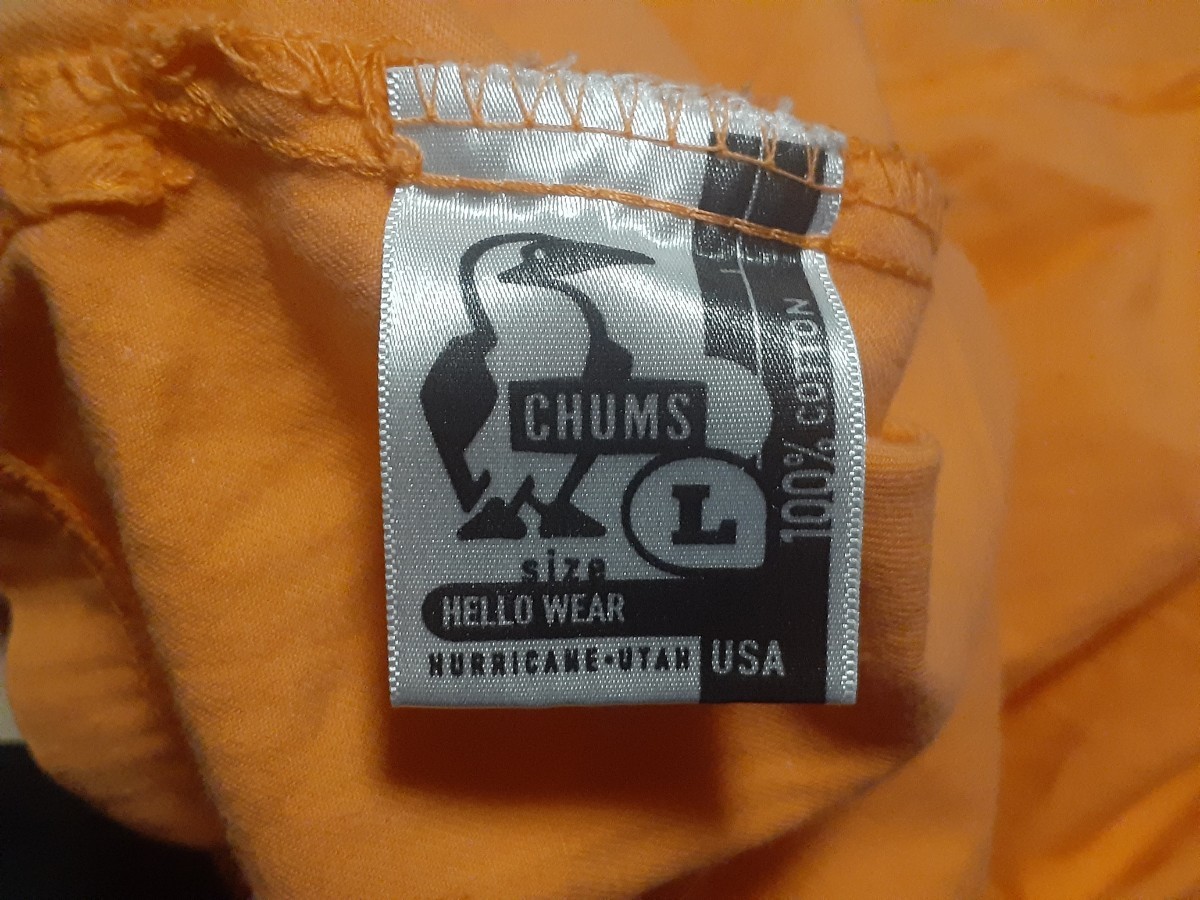 ビッグサイズ　CHUMS　チャムス　半袖 シャツ　Lサイズ_画像6