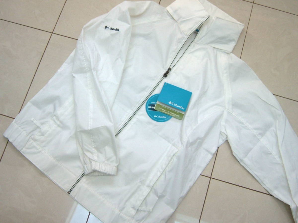 高級ブランド 新品 白オムニシールド女性用Lジャケットレディース コロンビアColumbia 女性用