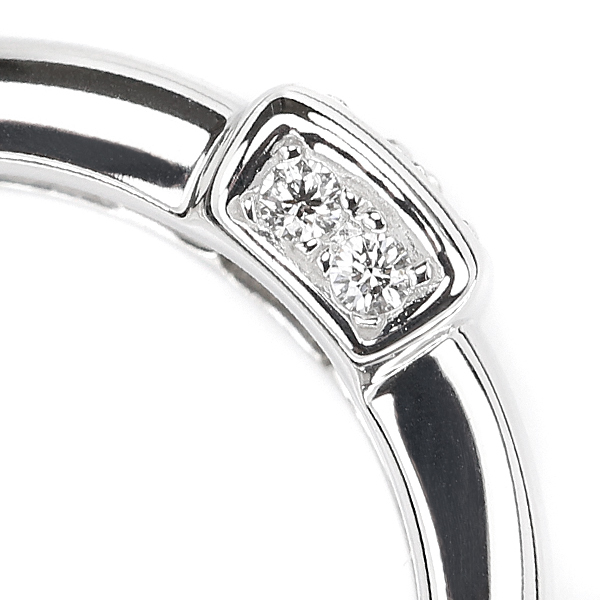 tasaki Tasaki Shinju бриллиант 0.09ct K14 белое золото зодиакальный камень 4 месяц TASAKI бесплатная доставка прекрасный товар б/у SH95315