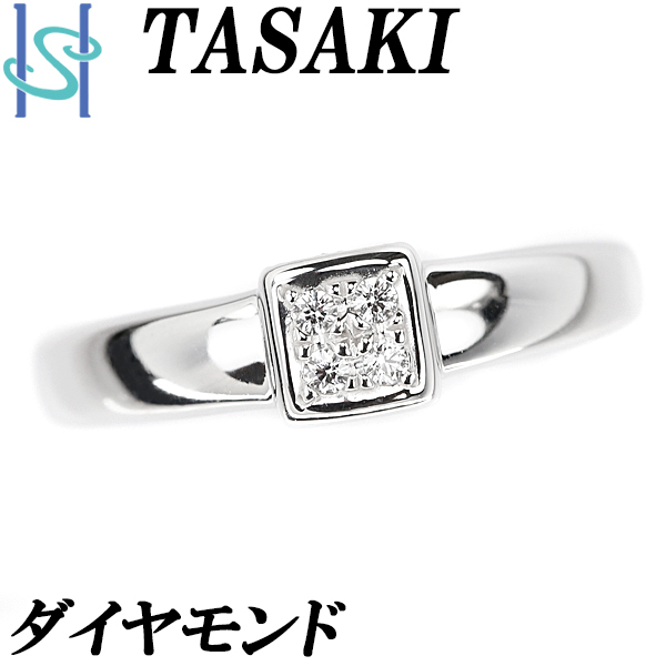 tasaki Tasaki Shinju бриллиант 0.09ct K14 белое золото зодиакальный камень 4 месяц TASAKI бесплатная доставка прекрасный товар б/у SH95315