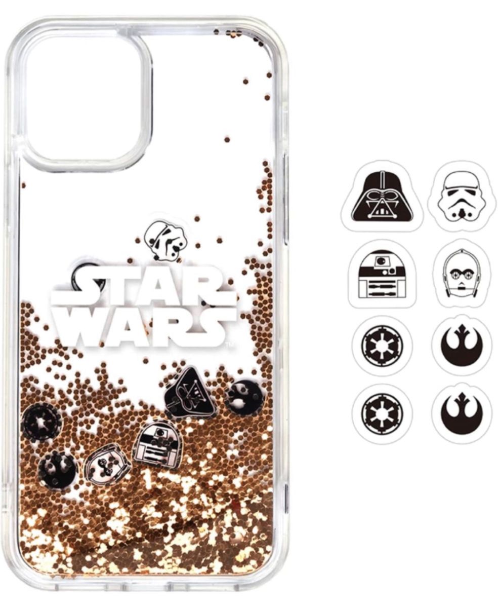 Premium Style iPhone 12/12 Pro用 グリッターケース [STARWARS] PG-DLQ20G07SW