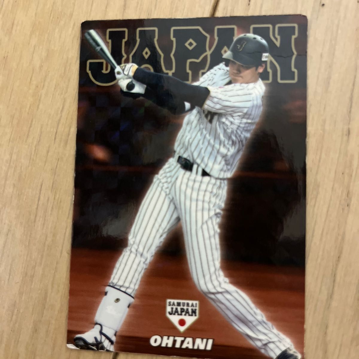 プロ野球チップス 大谷翔平選手のカードです。