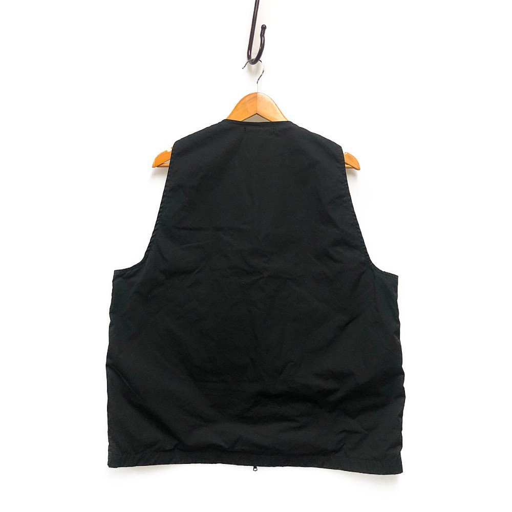 WTAPS ダブルタップス 22SS LRRP VEST COPO WEATHER ジップ ベスト ブラック サイズ3 正規品 / 32299_画像3