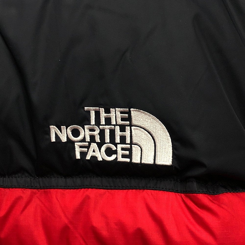 THE NORTH FACE ザ・ノースフェイス 品番 NF0A7WWB 1992 RETRO NUPTSE JACKET 30周年 ヌプシ ダウンジャケット レッド L 正規品 / 32410_画像3
