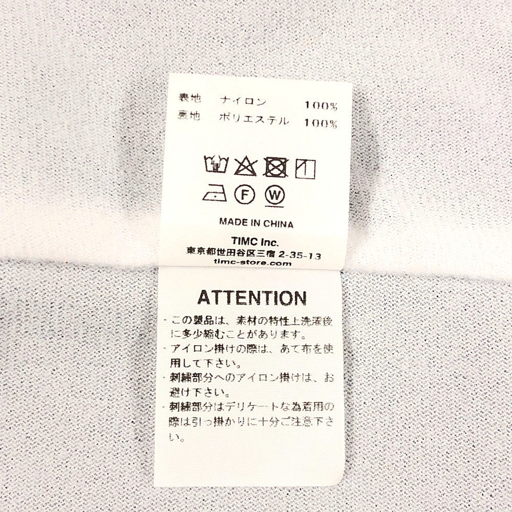 TOKYO INDIANS MC 東京インディアンズ 刺繍入り ナイロン コーチジャケット ブラック サイズXL 正規品 / 32469_画像9