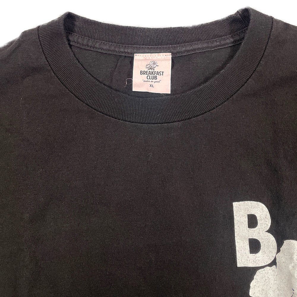 BREAKFAST CLUB ブレックファストクラブ 半袖Ｔシャツ ブラック サイズXL 正規品 / B4676_画像5