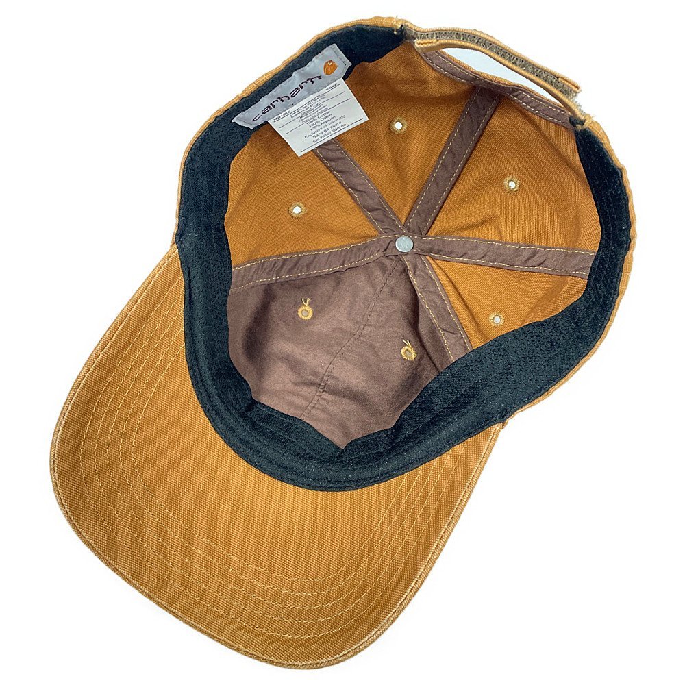 CARHARTT カーハート 品番 100289 ODESSA Cap コットン キャップ カーハートブラウン サイズフリー 正規品 / B4758の画像5