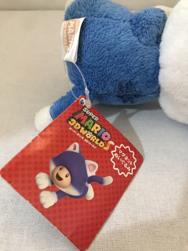 【正規品】スーパーマリオ3Dワールド ネコキノピオ マグネットぬいぐるみ[三英貿易]　中古品　#y-6624　_画像5