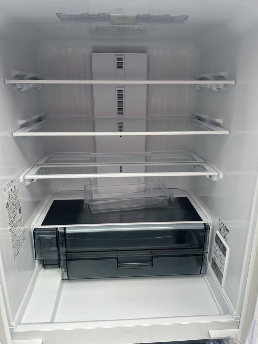 SHARP　ノンフロン冷凍冷蔵庫　SJ-MF46J-W　91kg/457L 2022年製_画像3