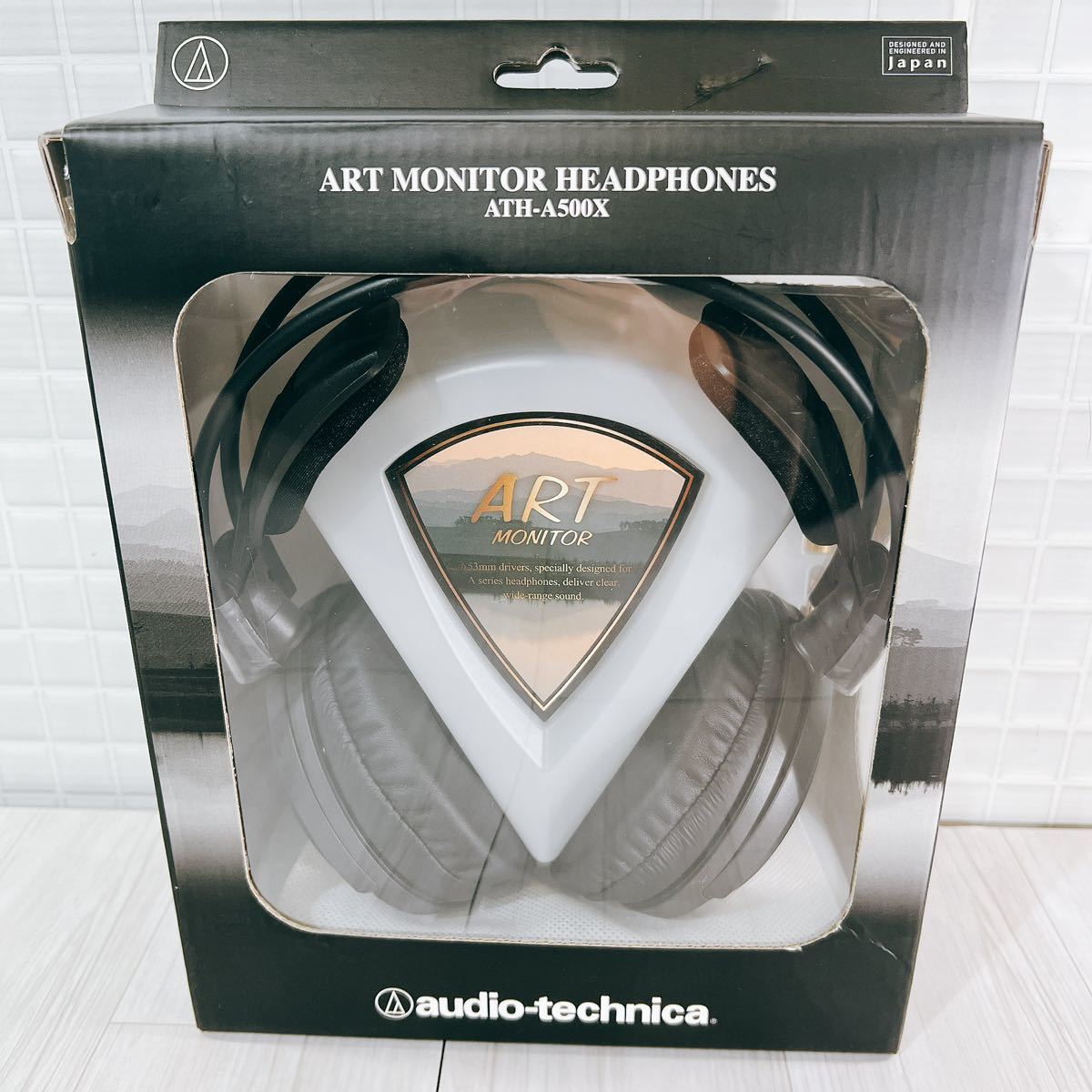 『新品/未使用』audio-technica アートモニターヘッドホン［ATH-A500X］オーディオテクニカ［送料込み］_画像1