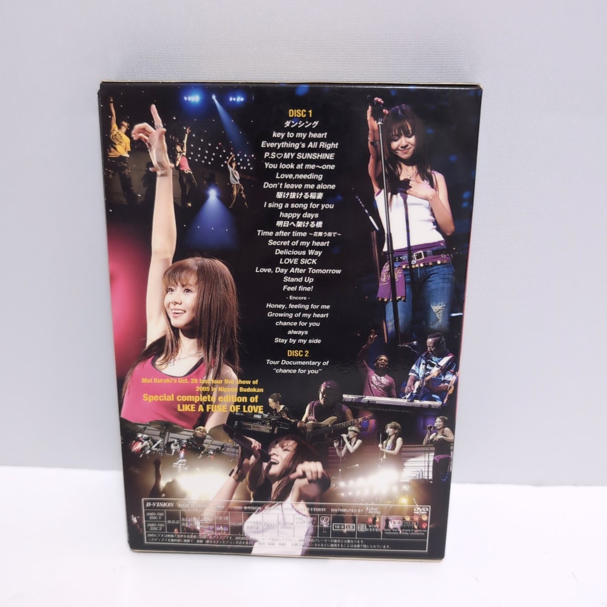 倉木麻衣/Mai Kuraki Live Tour 2005 DVD 中古品_画像2