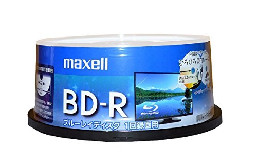 （まとめ買い） マクセル 録画用 BD-R 標準130分 4倍速 テレビ録画用1回録画タイプ 30枚スピンドル BRV2・・・