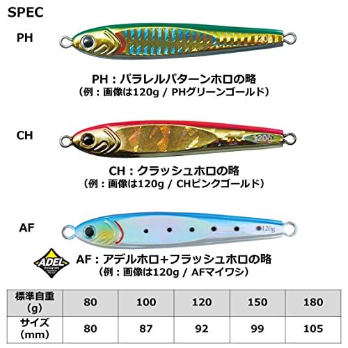 ダイワ(DAIWA) ソルティガ TGベイト 180g AFグリーンゴールドグローヘッド_画像4