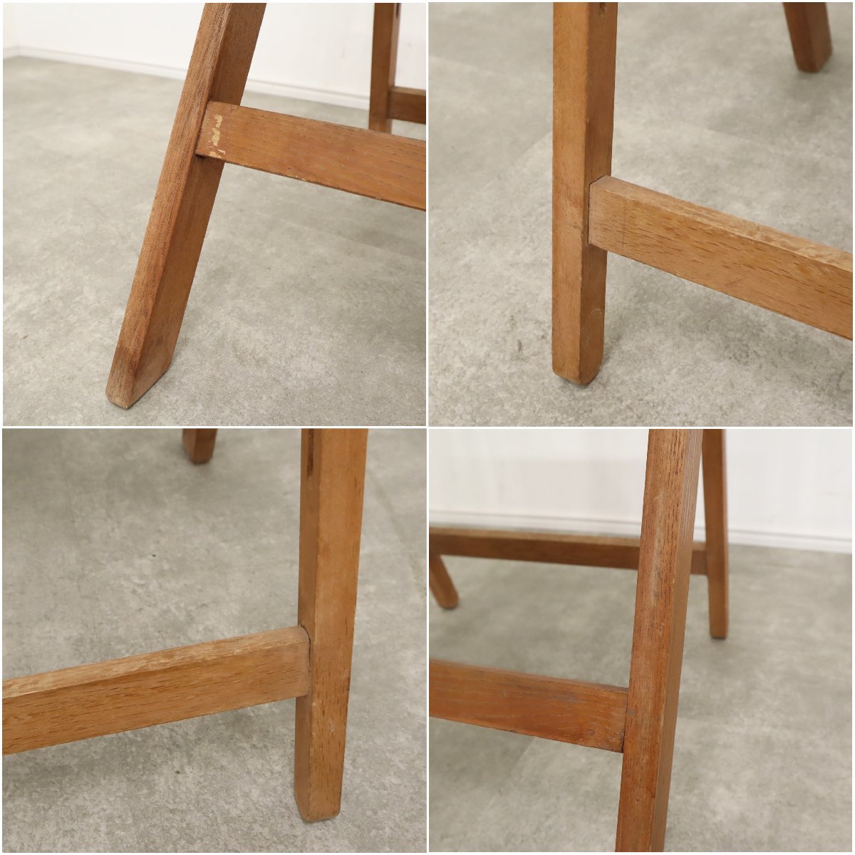 フォールディングチェア ヴィンテージ 木製 椅子 テラスチェア 折りたたみチェア ガーデンチェア【12B2312008】_画像10