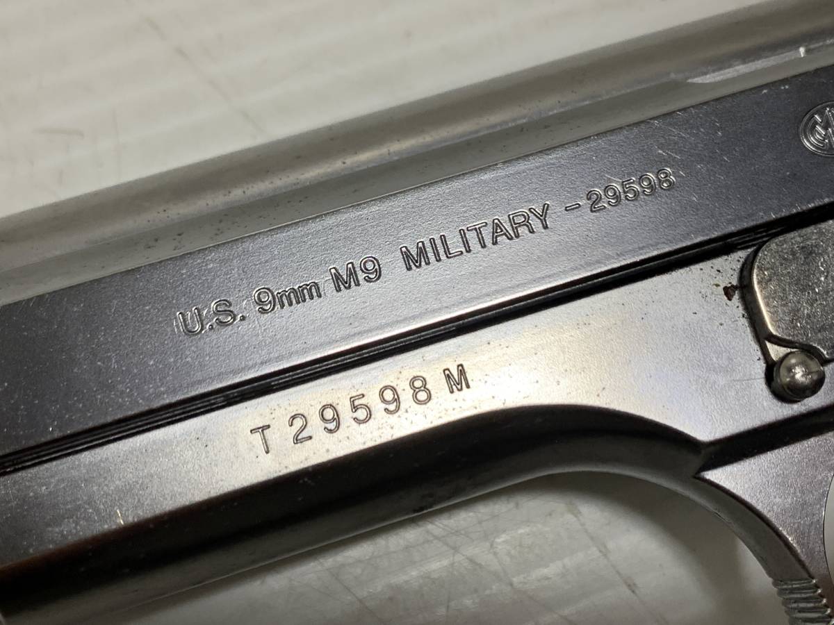 150183◆東京マルイ　M92F　US.9ｍｍ　M9　MILITARY　ASGK刻印【写真追加あり】◆C1_画像2