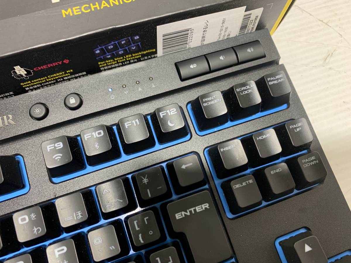 270366◆CORSAIR　K63　ゲーミング　キーボード　ワイヤレス　キー日本語レイアウト　箱有【動作OK・写真追加有】◆C1_画像9