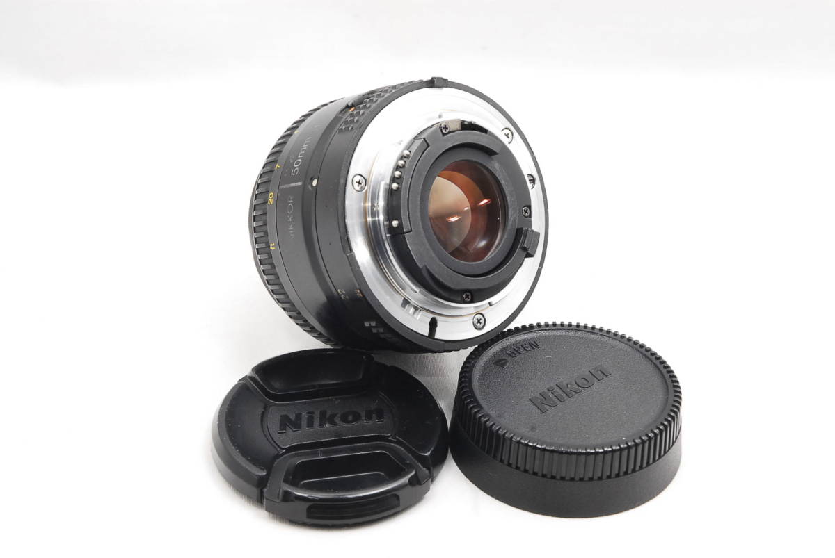 ★実用品★ 即決 格安 ニコン Nikon AF Nikkor 50㎜ F1.8D 標準単焦点レンズ （R5-721)_画像3