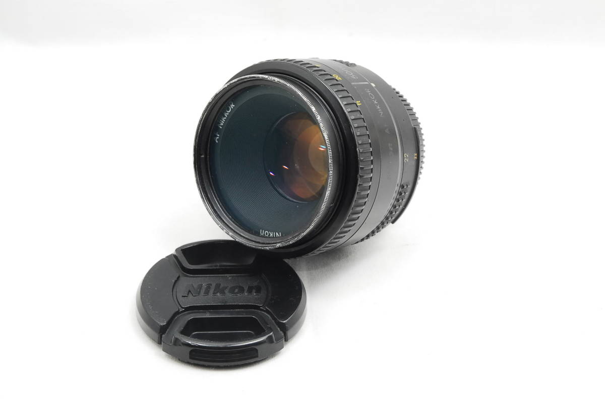 ★実用品★ 即決 格安 ニコン Nikon AF Nikkor 50㎜ F1.8D 標準単焦点レンズ （R5-721)_画像2