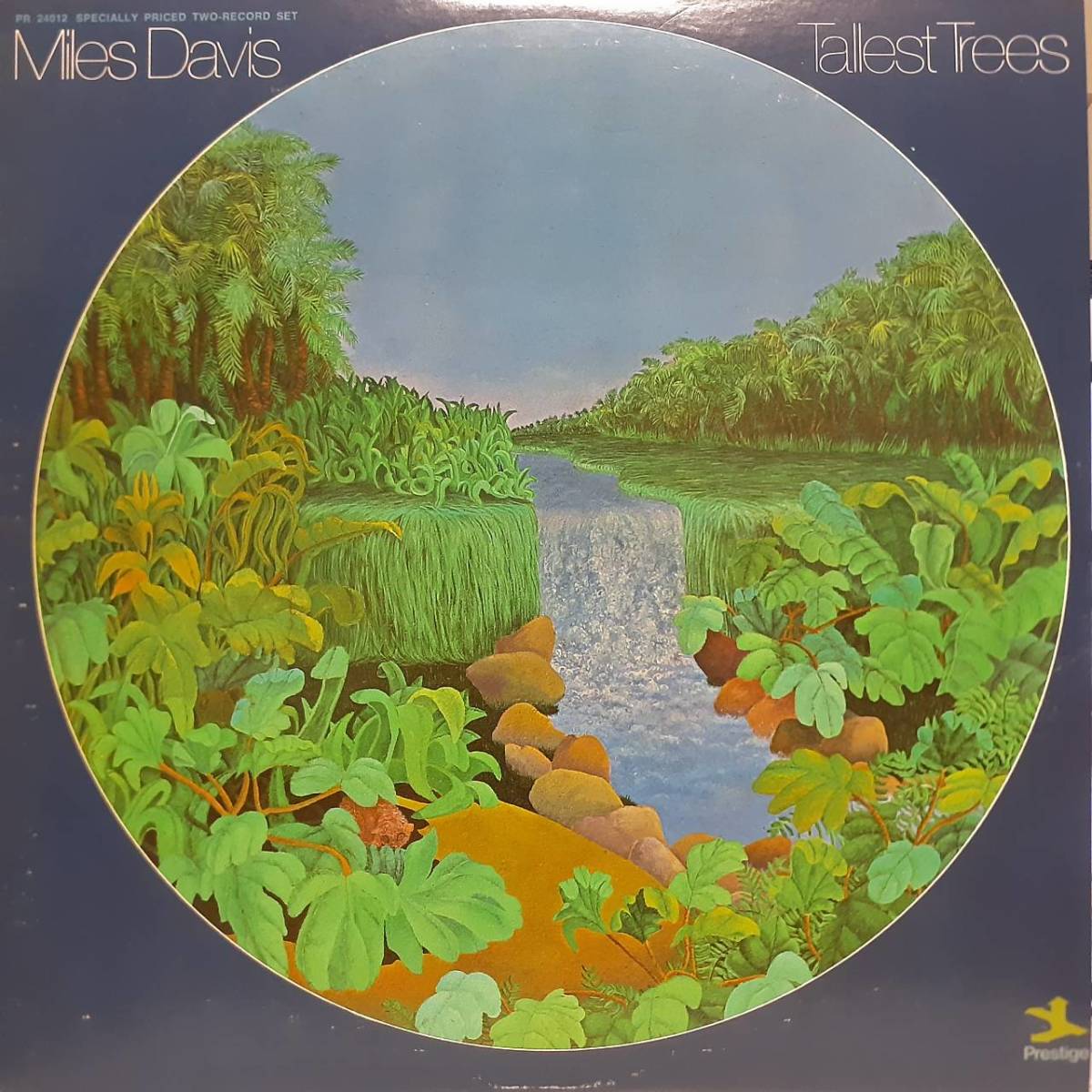 米PRESTIGE盤2LP 黄緑 VANGELDER刻印 Miles Davis / Tallest Trees 1972年 PRST24012 Bags' Groove Blue Haze And The Modern Jazz Giants_画像1