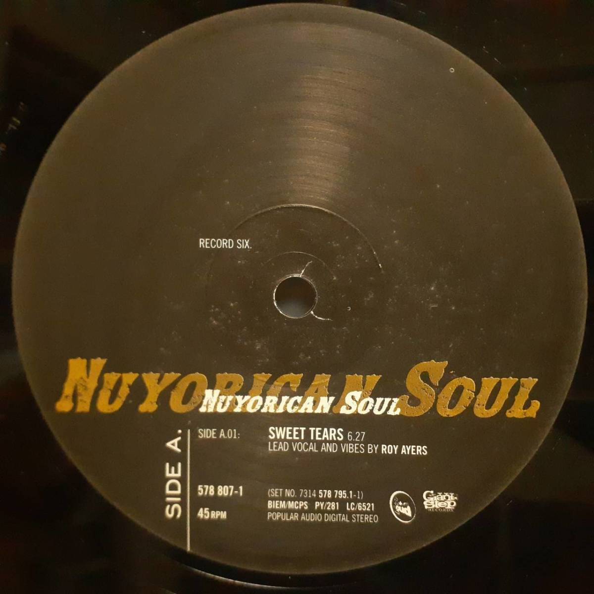 レア 英オリジ12インチ x 6枚組 BOX SET！Nuyorican Soul A Project By Masters At Work / Nuyorican Soul 1996年 Talkin' Loud 578 795-1の画像9