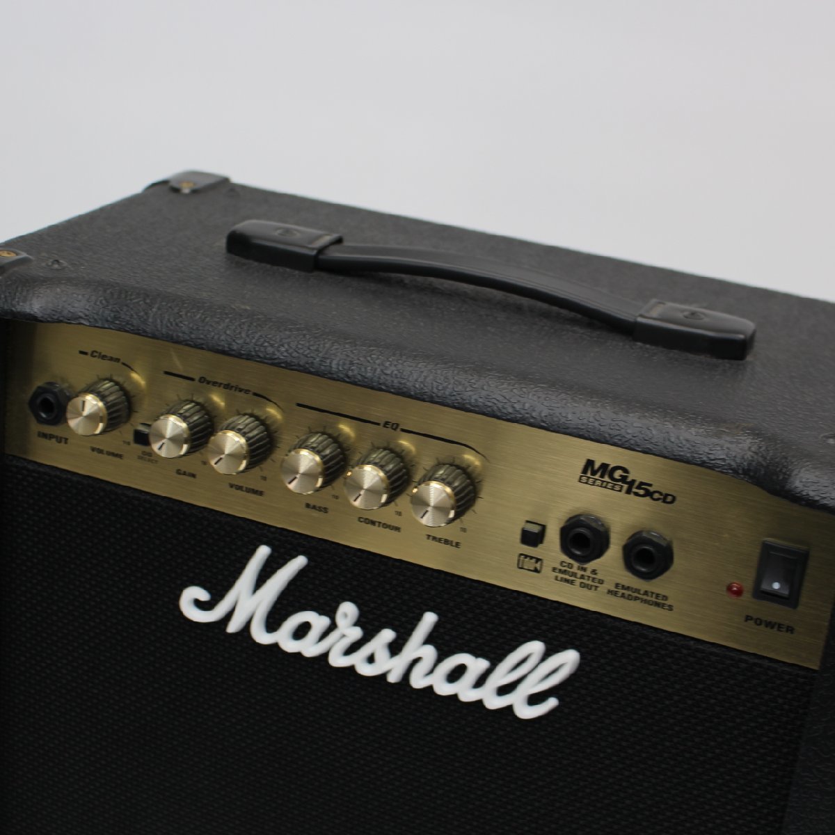 256)Marshall マーシャル MG15CD ギターアンプ_画像3