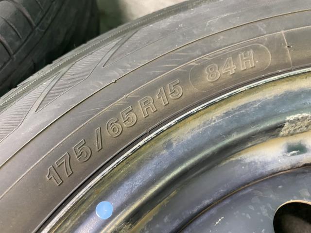 中古 キューブ Z12 タイヤホイール 4本 175/65R15 タイヤホイール_画像8