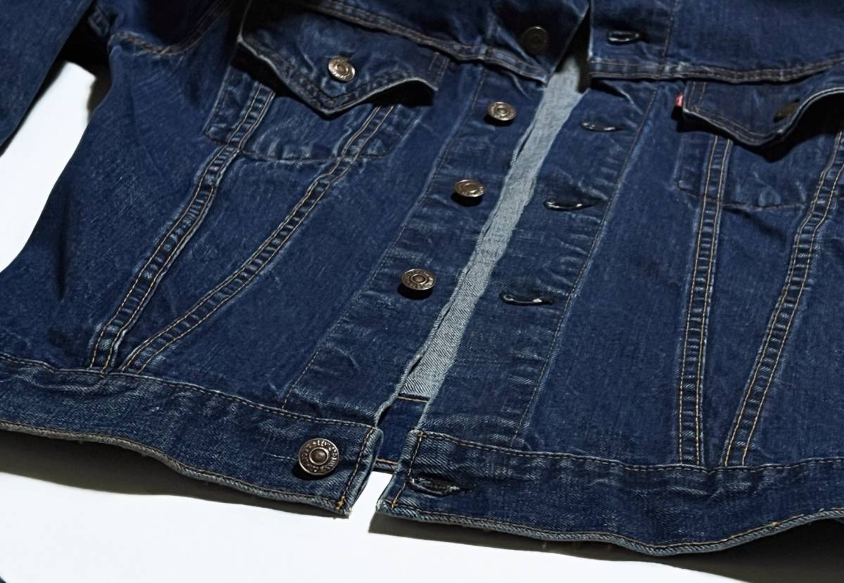 60s ヴィンテージ LEVI’S 71205 BIGE デニムジャケット 44 46 ビッグサイズ USA製 オリジナル BIG E ビッグE 70505 リーバイス_画像6