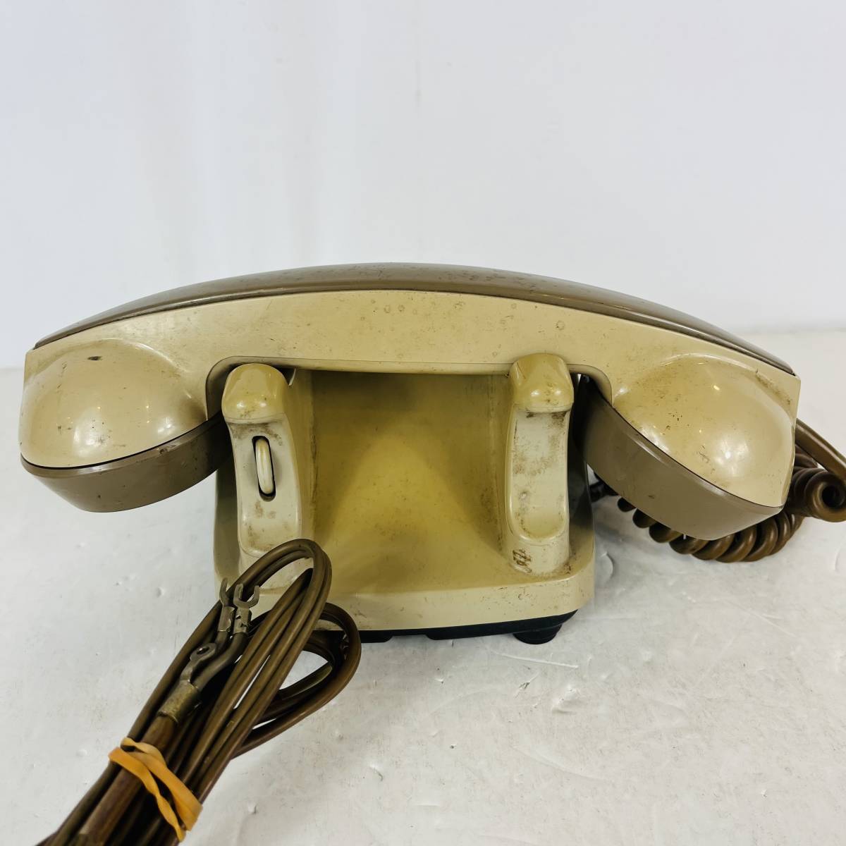 NA3945 National inside line telephone junk Showa Retro that time thing Vintage National interior collection inspection K