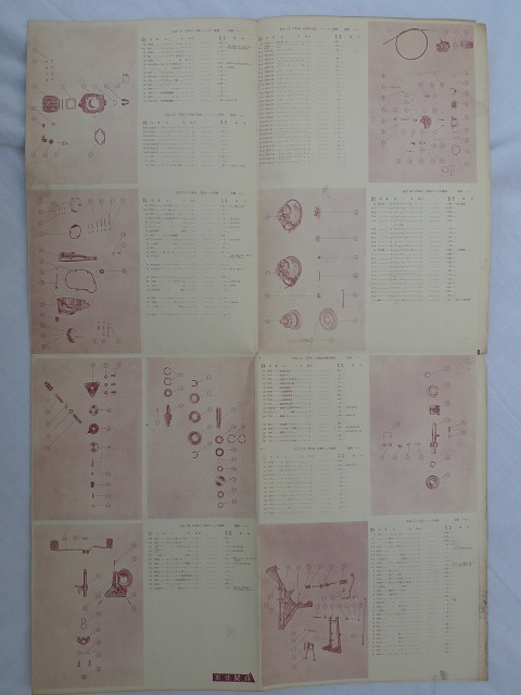 トーハツランペット取扱説明書（原本）とパーツリスト、八重洲出版 1965年1月発行 モータサイクリスト誌特別付録_画像8