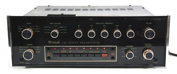 ★McIntosh マッキントッシュ C32 プリアンプ コントロールアンプ★_画像2