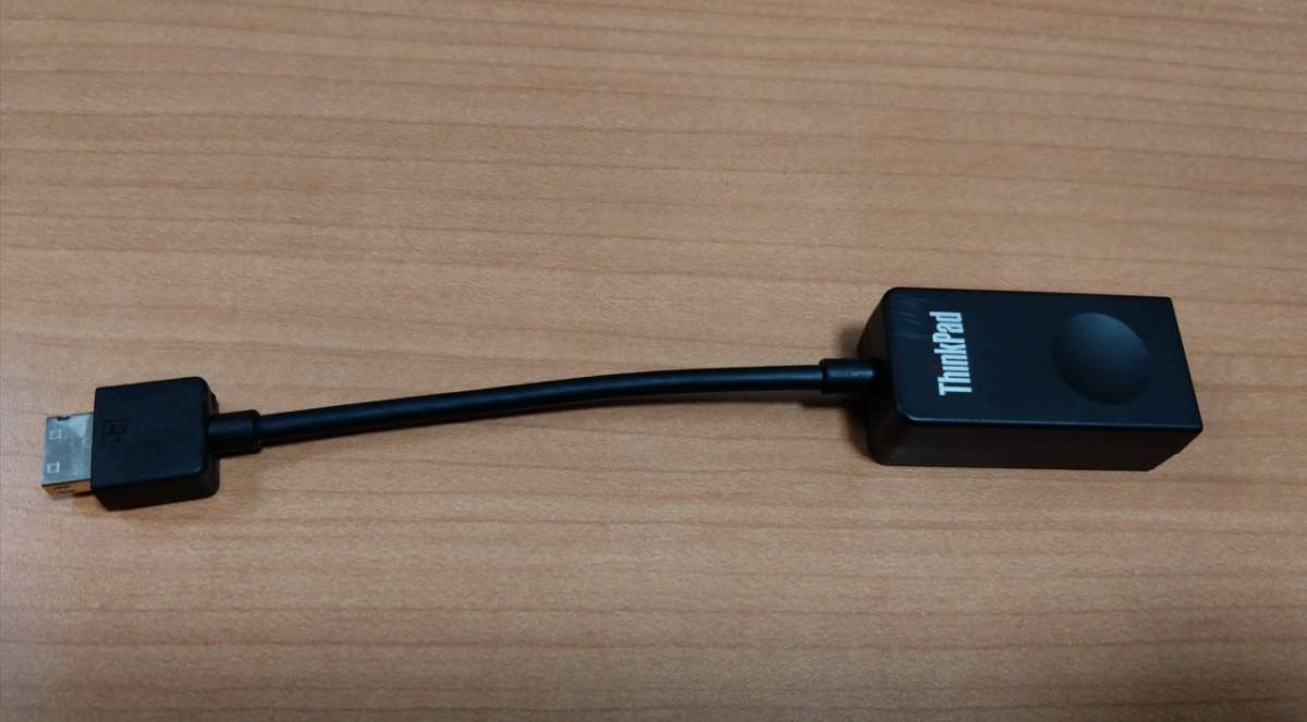 【中古】Lenovo ethernet adapter EX280 (イーサネットアダプター) イーサネット拡張ケーブル　有線LAN _画像1