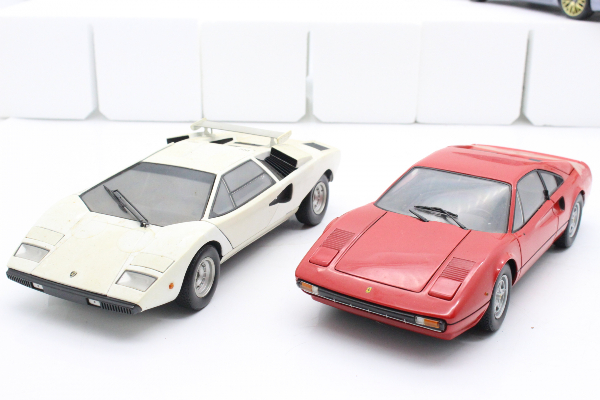 【ト石】 旧車 名車 スポーツカー ミニカー 1/18 まとめ KYOSHO/AUTOart/Ferrari/BMW/RX‐7/ベンツ など 12点 セット EA000EWH1F_画像7