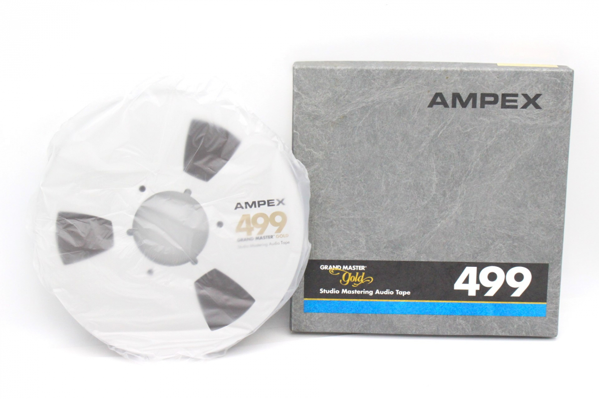 【ト足】☆未使用品☆ AMPEX Grand MASTER 499 Gold Studio Mastering Audio Tape オープンリールテープ 箱付き CE503EWH1Y_画像1