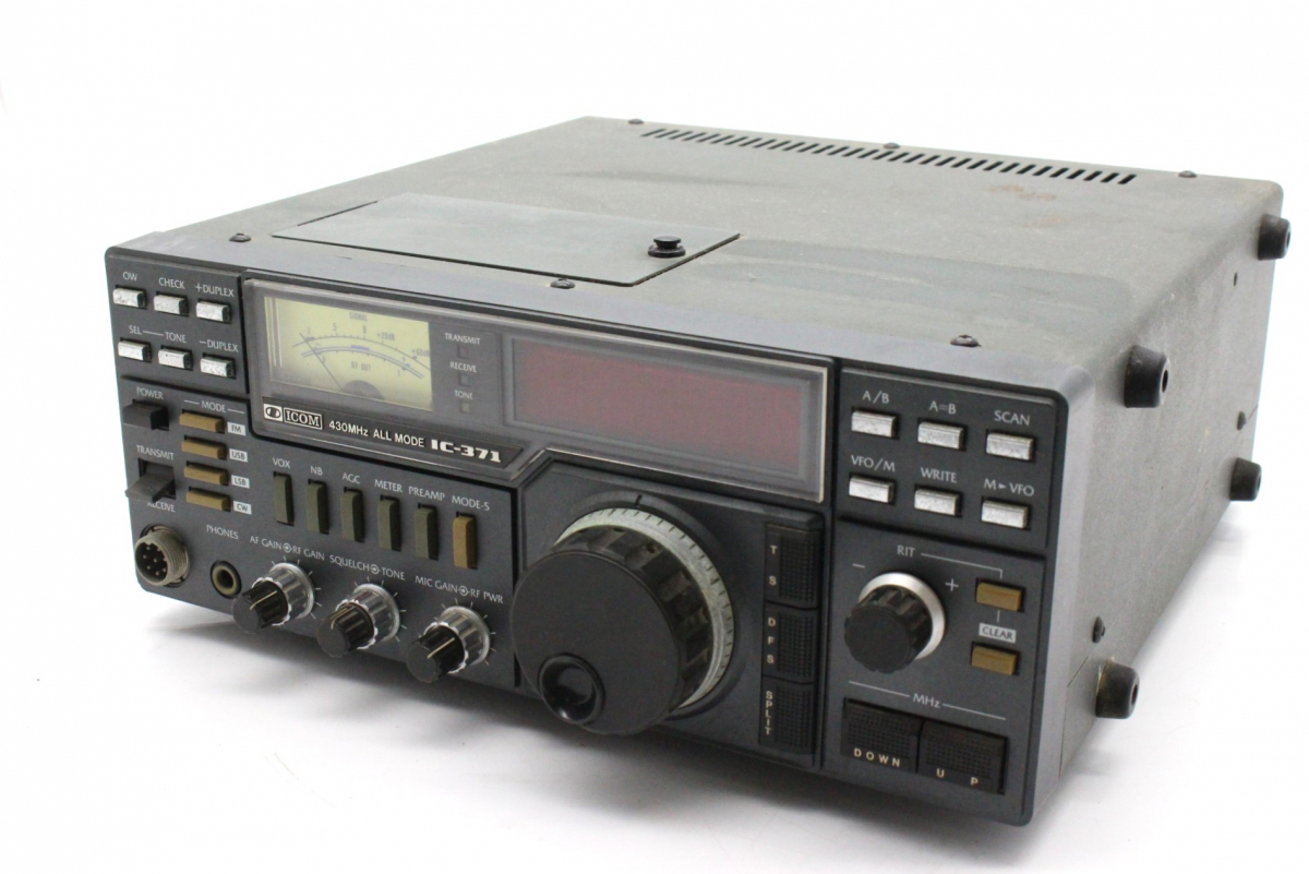 【ト石】 ICOM アイコム 430MHzオールモードトランシーバー IC-371 無線機 アマチュア無線 現状品 ECZ01EWH3S_画像1