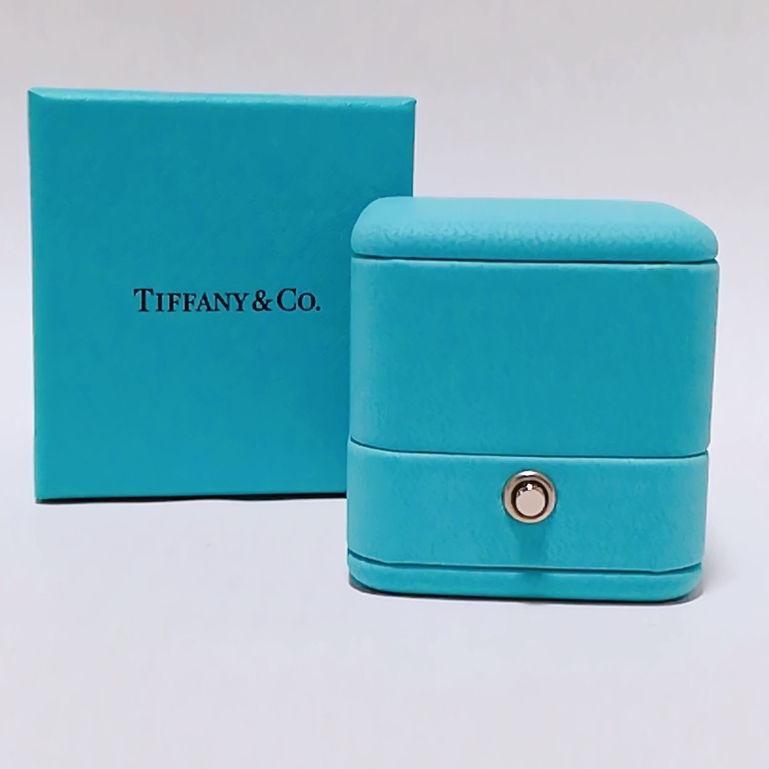 【送料無料】新品★Tiffany&Co. ティファニー ブルー ボックス リング ケース 指輪 ジュエリーボックス 【空箱 】婚約 即決