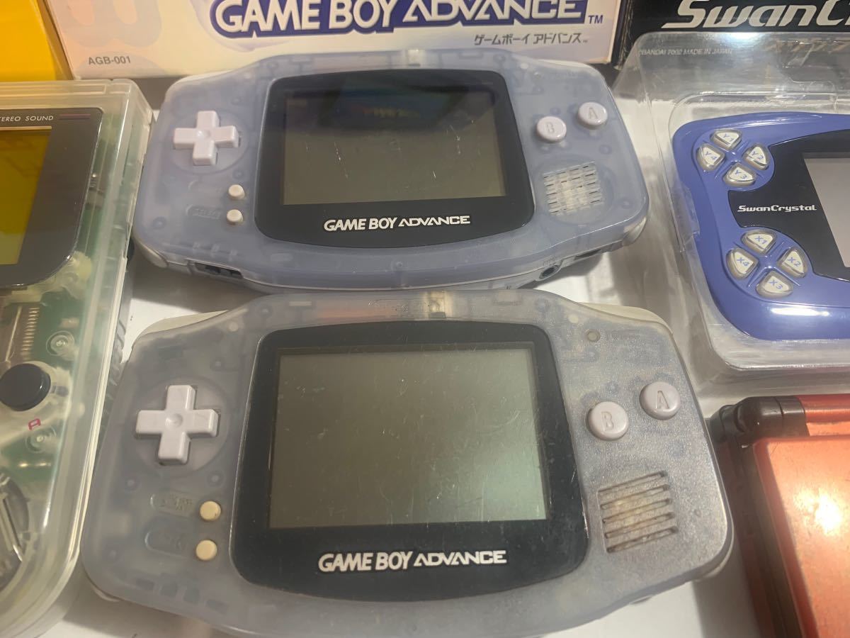  Game Boy Advance sp WonderSwan 8 pcs set sale junk 