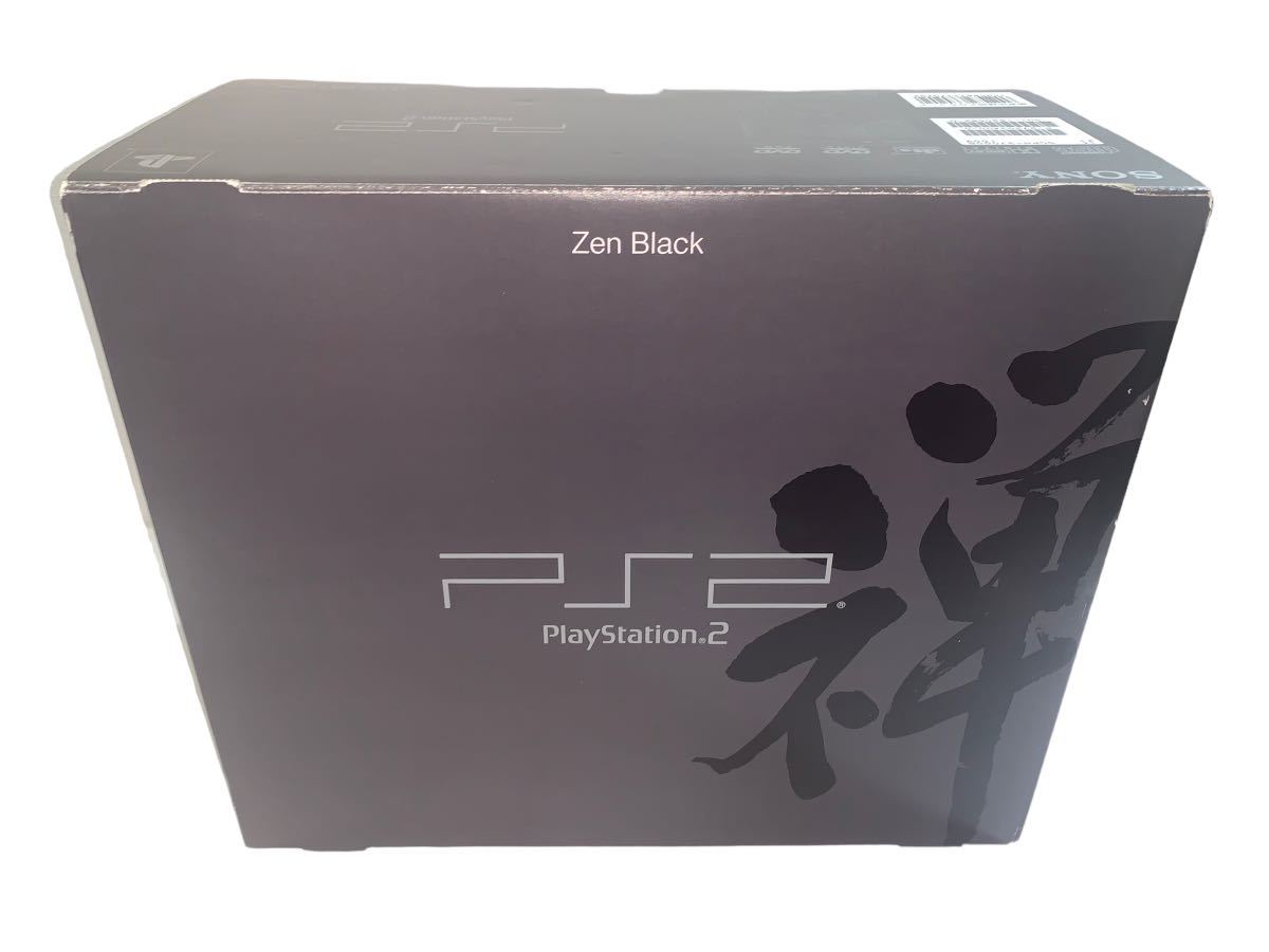 PlayStation 2 ゼン　ブラック　禅ブラック　ps2 本体_画像2