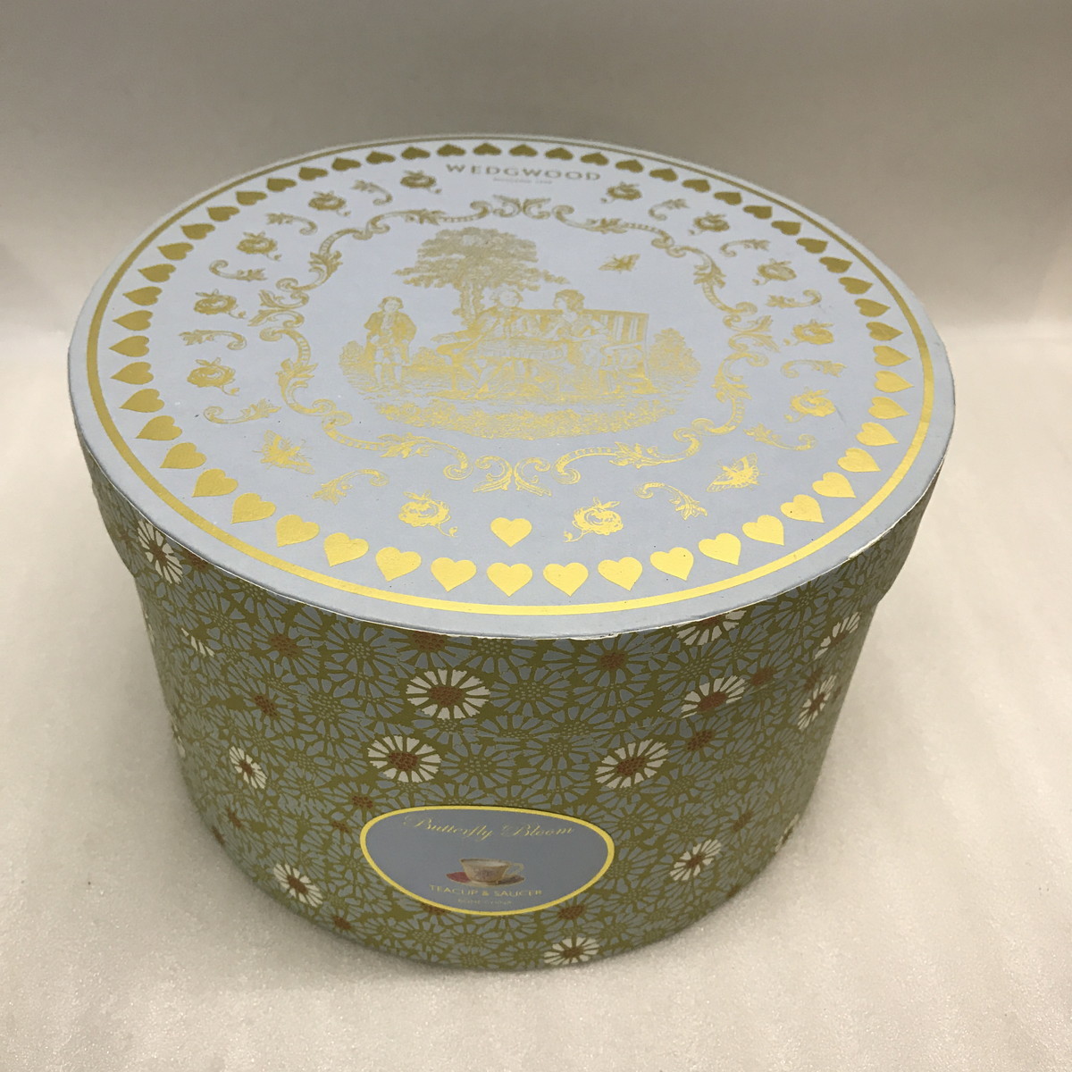 ●WEDGWOOD ウェッジウッド バタフライブルーム　カップ＆ソーサー　1客　箱入り　未使用品(u1219_8)_画像7