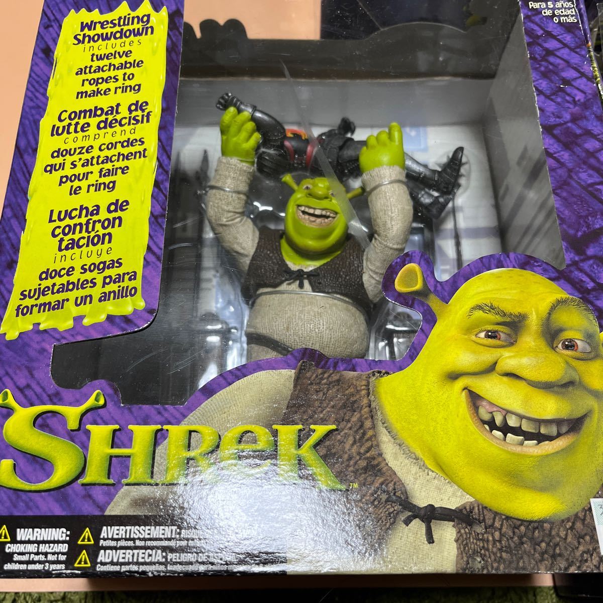 McFARLANE TOYS SHREK シュレック ドンキー　スワンプハウス　9インチ　フィギュア 音声付き　箱付き　希少品　3つセット　アメコミ_画像2