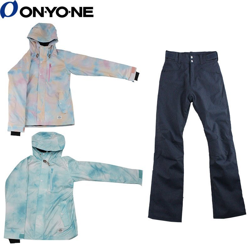 1107992-ONYONE/スノーボード ウェア レディース 上下セット ジャケット パンツ/M