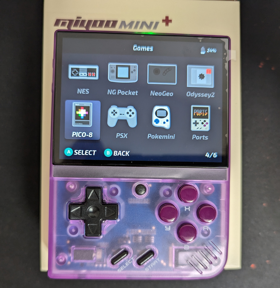 Miyoo mini plus 128GB ポータブルレトロハンドヘルドゲームコンソール 日本語対応_画像2