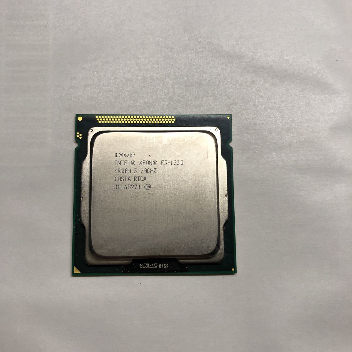 Intel Xeon E3-1230 SR00H 3.2GHz /125_画像1