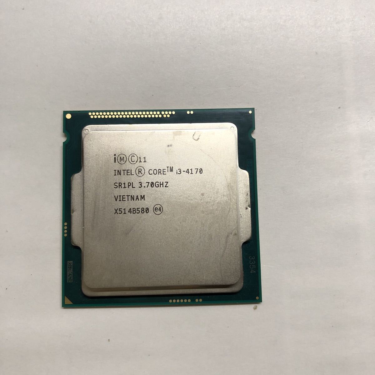 Intel Core i3-4170 3.7GHz SR1PL　/166_画像1