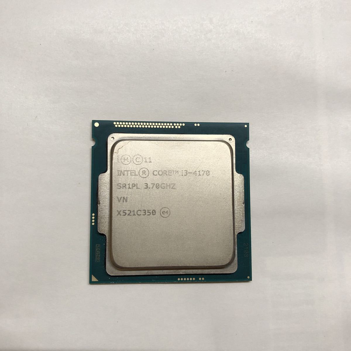 Intel Core i3-4170 3.7GHz SR1PL　/131_画像1