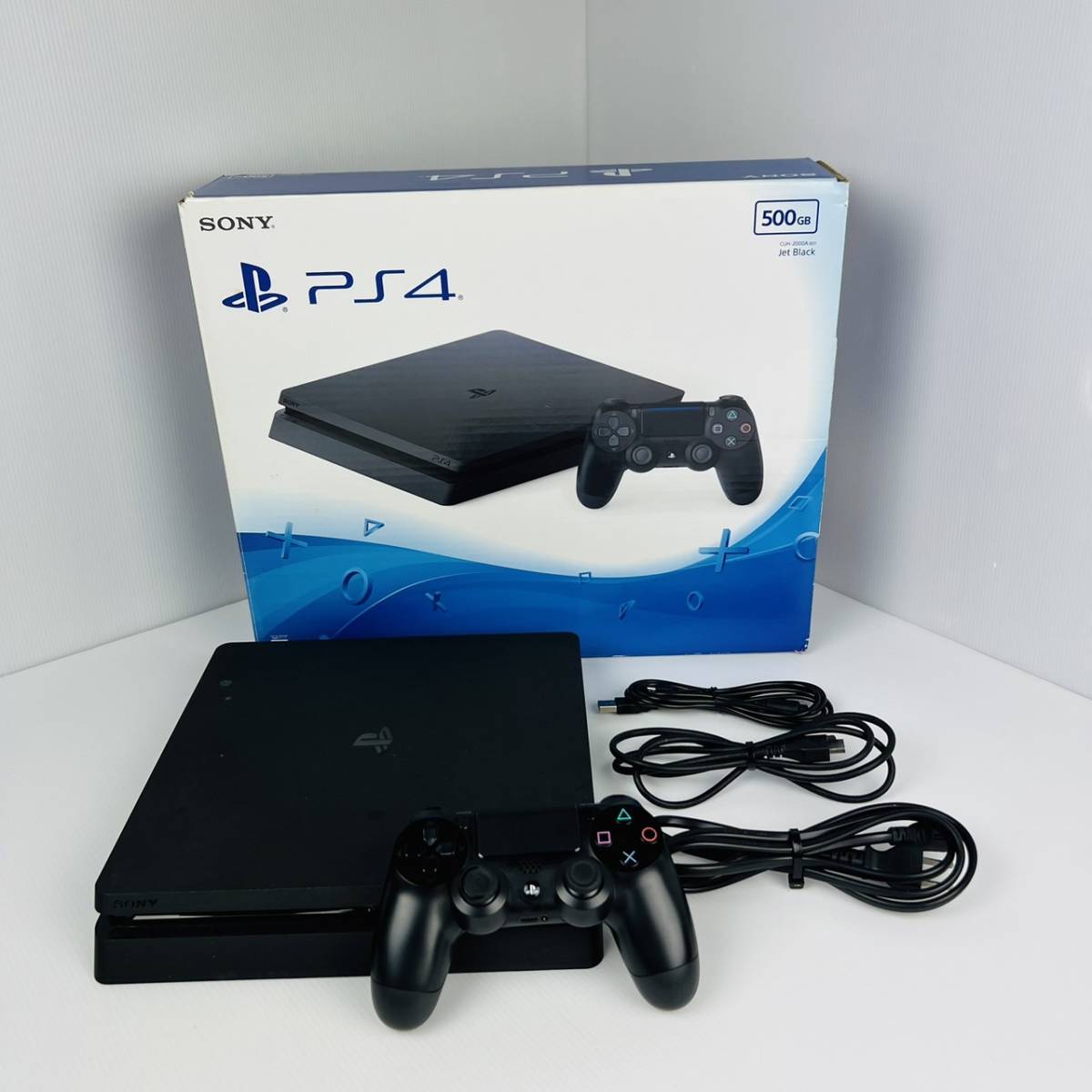 １円～】PS4 PlayStation4 CUH-2000A 500GB ブラック 中古