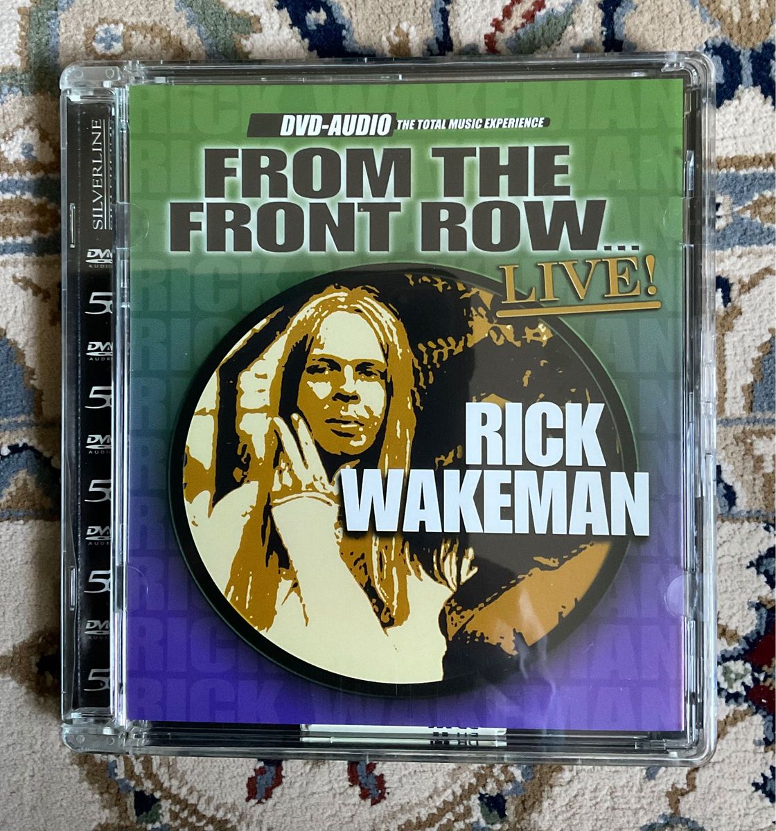 リックウェイクマン RICK WAKEMAN FROM THE FRONT ROW LIVE DVD-Audio 輸入盤