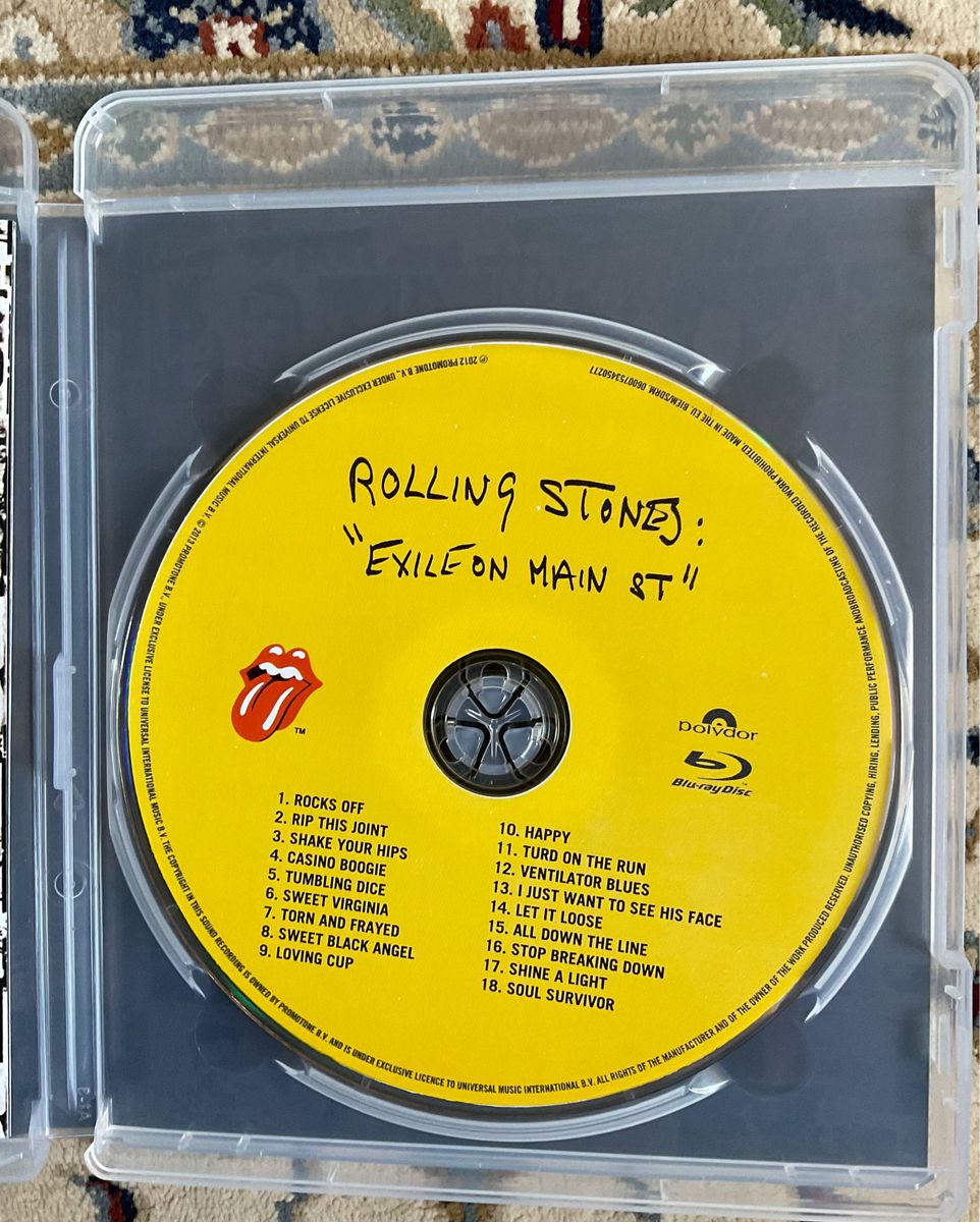 輸入盤 ROLLING STONES/EXILE ON MAIN STREET （BLU-RAY AUDIO） 