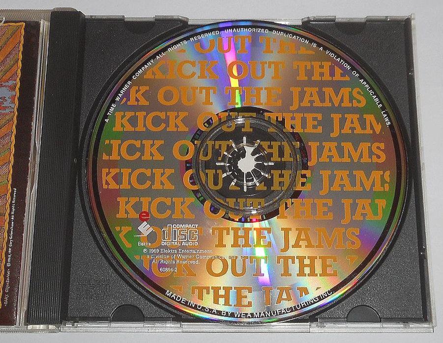 1991年US盤『Kick Out The Jams＊MC5』巨大な政治色の強いガレージ・ロックの熱狂 1968年作品★パンクのルーツとされるデトロイト・ノイズ_画像3